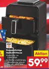 Doppelstöckige Heißluftfritteuse von Star im aktuellen Netto Marken-Discount Prospekt für 59,99 €