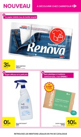Promos Lessive dans le catalogue "LE MEILLEUR DES NOUVEAUTÉS" de Carrefour Lessive en promo dans le catalogue Carrefour à la page 17