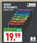 Herren Retroshorts im Angebot bei Marktkauf in Erkrath Herren Retroshorts Angebote von HAPPY SHORTS bei Marktkauf Erkrath für 19,99 €