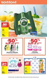 Promos Perrier dans le catalogue "Carrefour market" de Carrefour Market Perrier en promo dans le catalogue Carrefour Market à la page 38