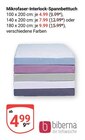Aktuelle Spannbettlaken Angebote bei GLOBUS in Mannheim Aktuelles Mikrofaser-Interlock-Spannbetttuch Angebot bei GLOBUS in Mannheim ab 4,99 €