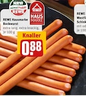 Bockwurst Angebote von REWE Hausmarke bei REWE Iserlohn für 0,88 €