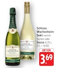 Sekt Angebote von Schloss Wachenheim bei EDEKA Koblenz für 3,69 €