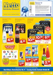 Netto Marken-Discount Prospekt für Bad Düben: "DER ORT, AN DEM DU IMMER AUSGEZEICHNETE PREISE FINDEST.", 2 Seiten, 15.09.2025 - 20.09.2025