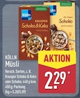 Knusper Schoko & Keks Hafer-Müsli von Kölln im aktuellen ALDI Nord Prospekt für 2,29 €