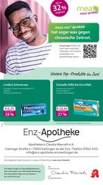 Aktueller mea - meine apotheke Apotheke Prospekt in Illingen und Umgebung, "Unsere Juni-Angebote" mit 4 Seiten, 01.06.2025 - 30.06.2025