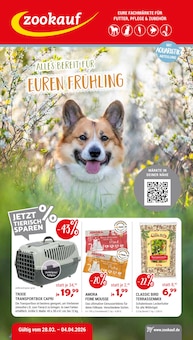 Aktueller Zookauf Prospekt für Ankershagen und Ungebung, Seiten zum blättern Zookauf Prospekt ALLES BEREIT FÜR EUREN FRÜHLING mit Seiten in Ankershagen und Umgebung
