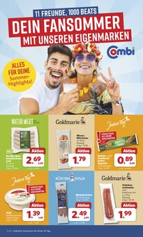 Bratwurst im aktuellen combi Prospekt (Hannover) Bratwurst im combi Prospekt "Markt - Angebote" mit 39 Seiten (Hannover)