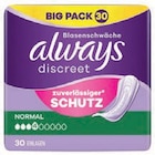 Discreet Hygiene-Einlagen von Always im aktuellen Lidl Prospekt für 7,99 €