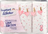 Küchentücher Design 3-lagig (3x100 Blatt) von Saugstark&Sicher im aktuellen dm-drogerie markt Prospekt für 3,45 €