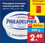 Frischkäsezubereitung Natur XXL bei Netto Marken-Discount im Prospekt "" für 2,49 €