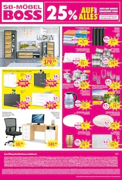Aktueller SB Möbel Boss Prospekt mit Bilder, "RABATT-RAUSCH", Seite 4