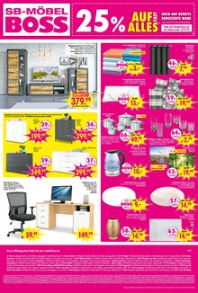 Bürostuhl im SB Möbel Boss Prospekt "RABATT-RAUSCH" mit 4 Seiten (Koblenz)