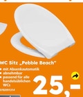 WC Sitz "Pebble Beach" für 25,00 € bei Globus-Baumarkt im Angebot WC Sitz "Pebble Beach" im aktuellen Globus-Baumarkt Prospekt