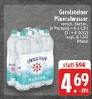 Mineralwasser Medium Angebote von Gerolsteiner bei EDEKA Lünen für 4,69 €