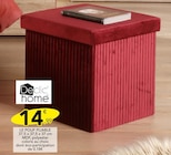 Le pouf pliable - DÉCLIC HOME en promo chez Stokomani Lille à 14,99 €