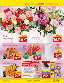 Blumen im Netto Marken-Discount Prospekt "Aktuelle Angebote" mit 69 Seiten (Augsburg)