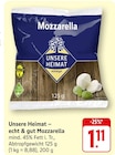 echt & gut Mozzarella bei EDEKA im Körperich Prospekt für 1,11 €