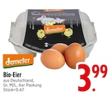 Bio-Eier im Angebot bei EDEKA in Augsburg Bio-Eier Angebote von demeter bei EDEKA Augsburg für 3,99 €