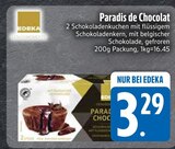 Paradis de Chocolat von EDEKA GENUSSMOMENTE im aktuellen EDEKA Prospekt für 3,29 €