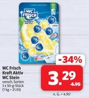 Kraft Aktiv WC Stein Angebote von WC Frisch bei Markant Nordwest Bremerhaven für 3,29 €