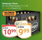 Pilsner Angebote von Radeberger bei GLOBUS Völklingen für 9,99 €