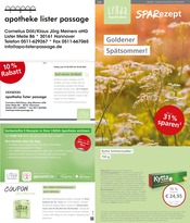 Aktueller LINDA Premiumapotheke Hannover Prospekt "Aktuelle Angebote" mit 3 Seiten