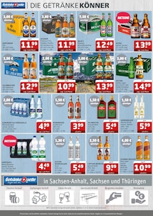 Wasser im aktuellen Getränke Quelle WVG Prospekt (Halle (Saale)) Wasser im Getränke Quelle WVG Prospekt "...einfach mehr drin" mit 4 Seiten (Halle (Saale))