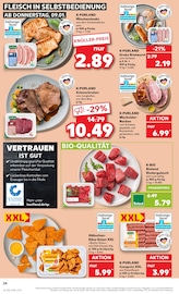 Aktueller Kaufland Prospekt mit Hackfleisch, "KNÜLLER", Seite 35