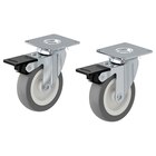 Rollen, drehbar mit Bremse grau Angebote von RILL bei IKEA Freital für 7,99 €