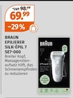 EPILIERER SILK-ÉPIL 7 SE7-000 von BRAUN im aktuellen Müller Prospekt für 69,99 €