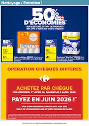 Promos Renova dans le catalogue "Carrefour" de Carrefour à la page 45 Promos Renova dans le catalogue "Carrefour" de Carrefour à la page 45