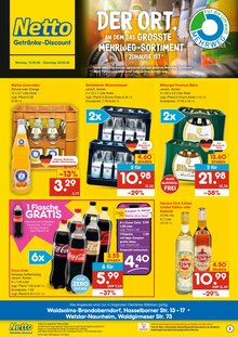 Aktueller Netto Marken-Discount Prospekt für Waldsolms und Ungebung, Seiten zum blättern Netto Marken-Discount Prospekt DER ORT, AN DEM DU IMMER AUSGEZEICHNETE PREISE FINDEST. mit Seiten in Waldsolms und Umgebung