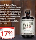 Aktuelle Rum Angebote bei GLOBUS in Salzgitter Aktuelles Remedy Spiced Rum Angebot bei GLOBUS in Salzgitter ab 17,99 €
