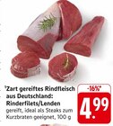 Aktuelle Rinderfilet Angebote bei E center in Heilbronn Aktuelles Zart gereiftes Rindfleisch aus Deutschland: Rinderfilets/Lenden Angebot bei E center in Heilbronn ab 4,99 €