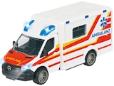 Mercedes Benz Sprinter Ambulanz oder Unimog Feuerwehr von Majorette im aktuellen Rossmann Prospekt für 11,99 €