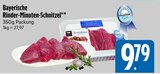 Bayerische Rinder-Minuten-Schnitzel von  im aktuellen EDEKA Prospekt für 9,79 €
