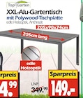 XXL-Alu-Gartentisch bei Wreesmann im Prospekt "" für 149,00 €