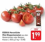 Mini Rispentomaten Angebote von EDEKA Herzstücke bei E center Pirmasens für 1,99 €