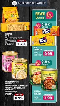 Sauerkraut im aktuellen REWE Prospekt (Köln) Sauerkraut im REWE Prospekt "Dein Markt" mit 23 Seiten (Köln)