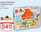 Blueys Familienhaus mit Memory-Spiel im Angebot bei GLOBUS in Brühl Blueys Familienhaus mit Memory-Spiel Angebote von LEGO Duplo bei GLOBUS Brühl für 54,99 €