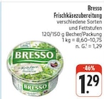 Frischkäsezubereitung bei nah und gut im Prospekt "" für 1,29 €