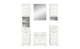 Badmöbel-Set SCHLOONSEE 5 teilig bestehend aus: Hochschrank WBU Spiegel Unterschrank Hängeschrank Schloonsee Angebote bei Höffner Lünen für 529,00 €