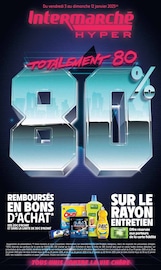 Prospectus Intermarché à Abbeville, "Totalement 80 80%", 48 pages de promos valables du 03/01/2025 au 12/01/2025