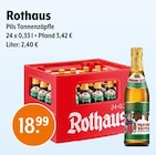 Aktuelles Pils Tannenzäpfle Angebot bei Trink und Spare in Oberhausen ab 18,99 €