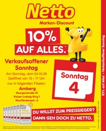 Netto Marken-Discount Prospekt mit 2 Seiten (Kümmersbruck)