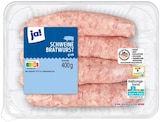 Grobe Bratwurst von ja! für 2,89 € bei REWE im Angebot Grobe Bratwurst von ja! im aktuellen REWE Prospekt