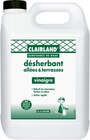Désherbant allées et terrasses - CLAIRBIO en promo chez Carrefour Désherbant allées et terrasses - CLAIRBIO dans le catalogue Carrefour