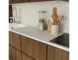 Promo Plan de travail aspect terrazzo blanc l.240 x P.62 x Ép. 3,8 cm à 69,90 € dans le catalogue Brico Dépôt à Saint-Julien-lès-Metz