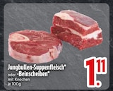 Jungbullen-Suppenfleisch oder -Beinscheiben  im aktuellen EDEKA Prospekt für 1,11 €